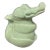Vintage Carlton Crocodile Alligator-Shaped Sugar Pot For Sale
