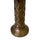 Mid 20th Century Pair of Vintage Brass Palm Tree Candlestick Holders For Sale - Image 5 of 6