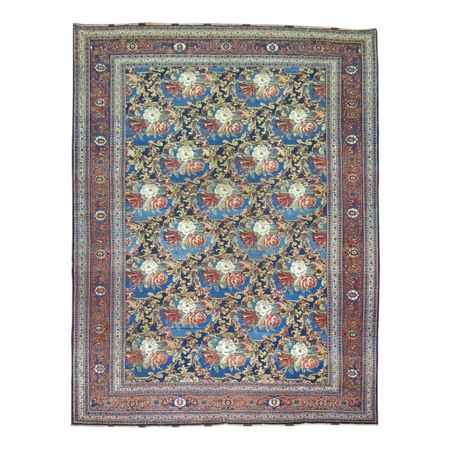 Antique Persian Bidjar, Rug - 8'3" x 11' For Sale