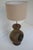 Brown Mid-Century Modern Danish Circular Stoneware Floor Lamp, 1960s For Sale - Image 8 of 18