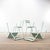 1950’s French ArtProg Light Green Metal Stacking Outdoor Chairs. Reminiscent of Tolix but not made by Tolix, ArtProg was a...