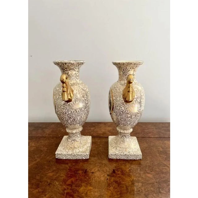 Late 19th Century Antique Victorian Vases, 1890, Set of 2 For Sale - Image 5 of 8