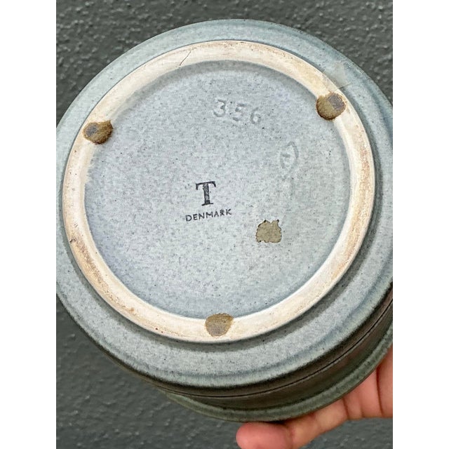 Vintage Danish Studio Pottery Bowl For Sale - Image 9 of 12