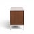 Florence Knoll Florence Knoll Mid Century Walnut and Marble Credenza For Sale - Image 4 of 8