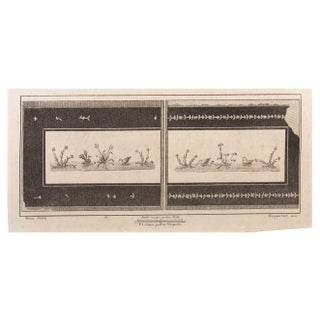 Francesco Cepparuli, Landscape with Animals, Etching, 18th Century For Sale