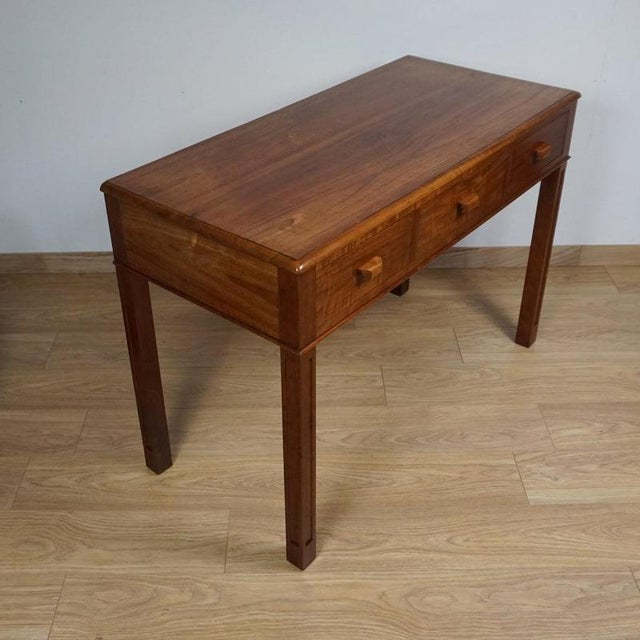 Wood Art Deco Console or Desk from Betty Joel, 1920s For Sale - Image 7 of 12