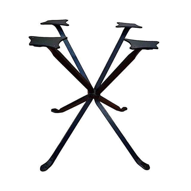 Wood Cleo Baldon California Modern Breakfast Table For Sale - Image 7 of 10