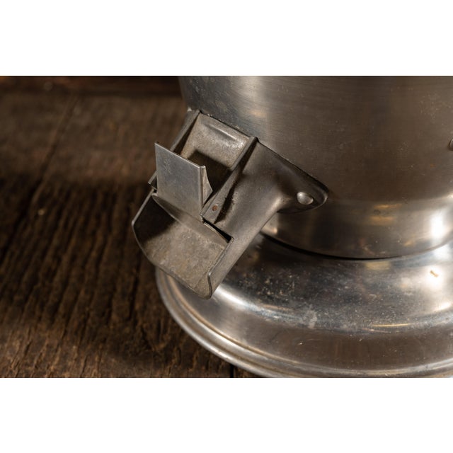 Silver Vintage Electric Peanut Warmer & Vending Machine by Roy Stringer For Sale - Image 8 of 8