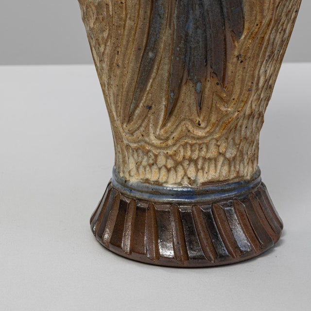 Art Deco 20th Century German Ceramic Vase For Sale - Image 3 of 18