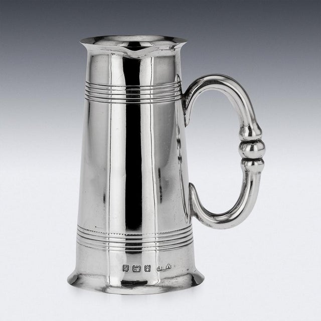 20th Century Edwardian Silver Drinks Measure, Birmingham, 1906 For Sale - Image 3 of 16