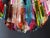 Pink Medium Murano Glass Chandelier 47 Multicolored Prisms For Sale - Image 8 of 11