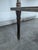 Mahogany and Leather 3-Tier Shelf with English-Style Columns For Sale - Image 6 of 7