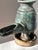 Turquoise Collection of Four Persian Glazed Ceramic Oil Lamps For Sale - Image 8 of 18