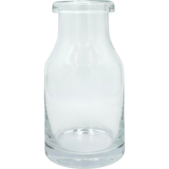 Transparent Vintage Retired William Yeoward Country Collection Glass Jug Decanter For Sale - Image 8 of 9