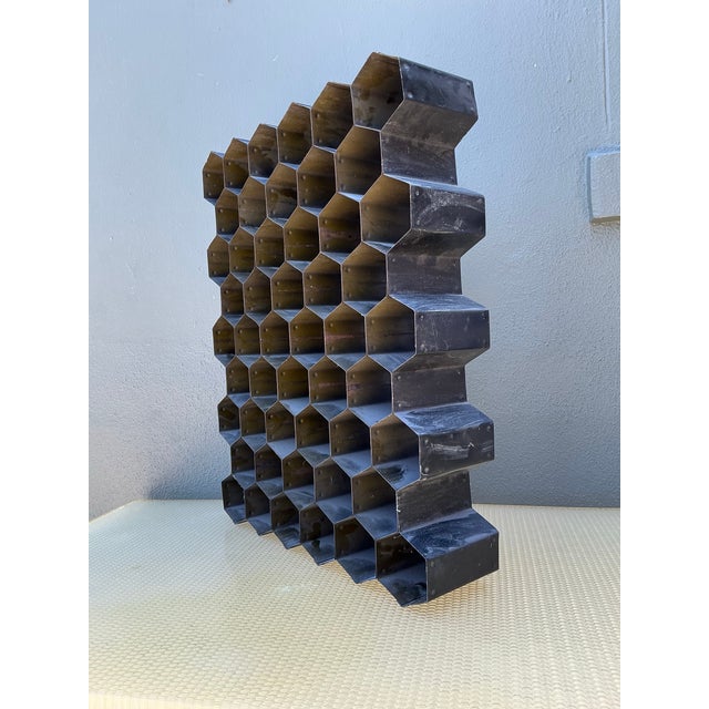 Vintage Abstract Honeycomb Sculpture For Sale - Image 11 of 12