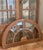 Glass Antique Tall French Doors Beveled Glass With Arched Transom/FanLight Window For Sale - Image 7 of 17