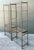 Vintage Metal and Glass Etagere Shelves - Pair For Sale In West Palm - Image 6 of 12