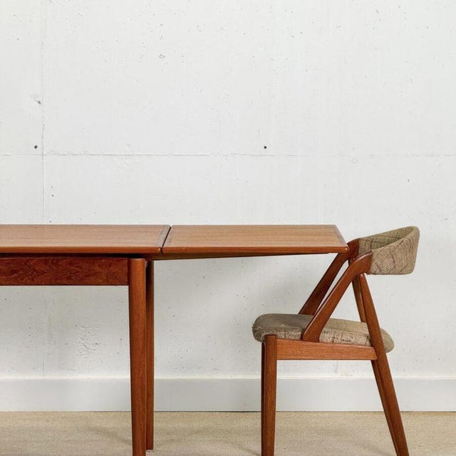 Wood Mid-Century Double Extending Table, Denmark, 1960 For Sale - Image 7 of 11