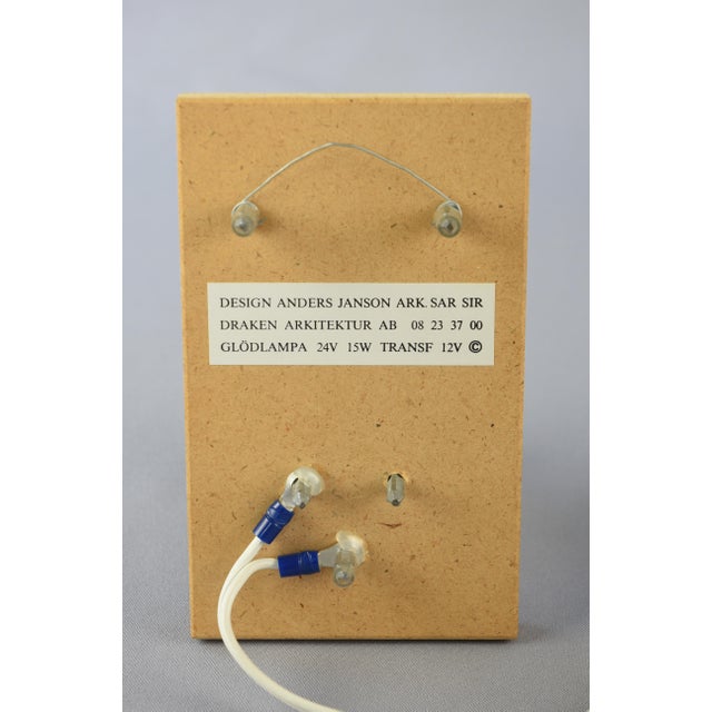 20th Century Wall Lamp by Anders Jansson for Draken Arkitektur, Sweden, 2000s For Sale - Image 3 of 11