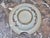 Hand-painted Japanese Imari porcelain plate, originally intended as a shaving bowl. The characteristic cutout on the edge...