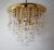 1980s Large Swarovski Crystal Ball Ceiling Lamp, 1980s For Sale - Image 5 of 5