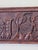 Vintage West African Hand-Carved Bas-Relief Wood Plaque For Sale - Image 9 of 10
