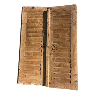 Rustic Double Garden Door For Sale