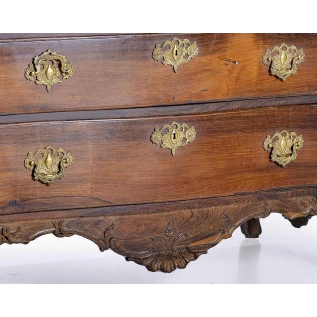 18th Century Portuguese Commode in Rosewood For Sale - Image 5 of 7