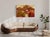 Marc Zimmerman "Cobbled Village" Oil Painting, Mediterranean Aerial View, Terracotta Rooftops, Warm Earth Palette, Contemporary Art West Coast For Sale In Monterey, CA - Image 6 of 8