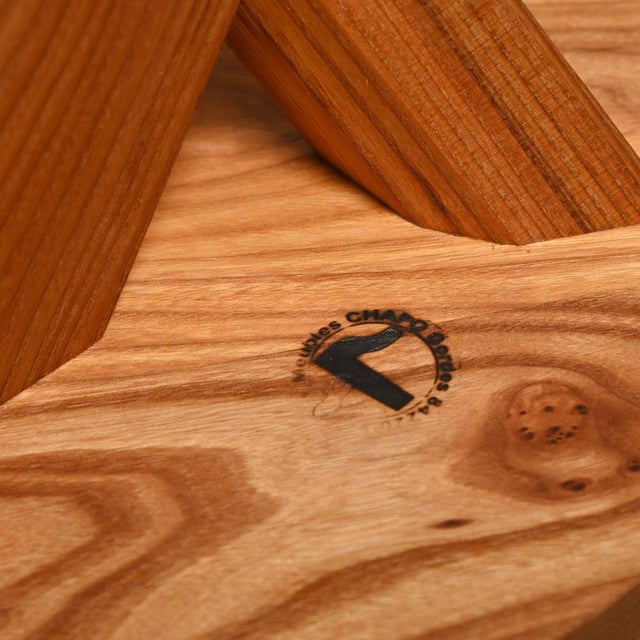 Stool S31 Model in Elmwood by Pierre Chapo, France For Sale - Image 16 of 18