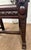 Late 19th Century Figural Carved Jacobean Style Throne Armchair With King and Queen For Sale - Image 4 of 15