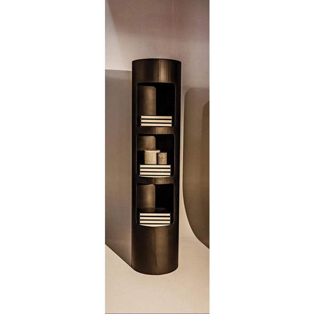 NOIR Reverso Bookcase, Black Iron For Sale In Los Angeles - Image 6 of 6