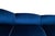 Mid-Century Art Deco Style Blue Chaise Longue, Western Europe, 1950s For Sale - Image 9 of 12