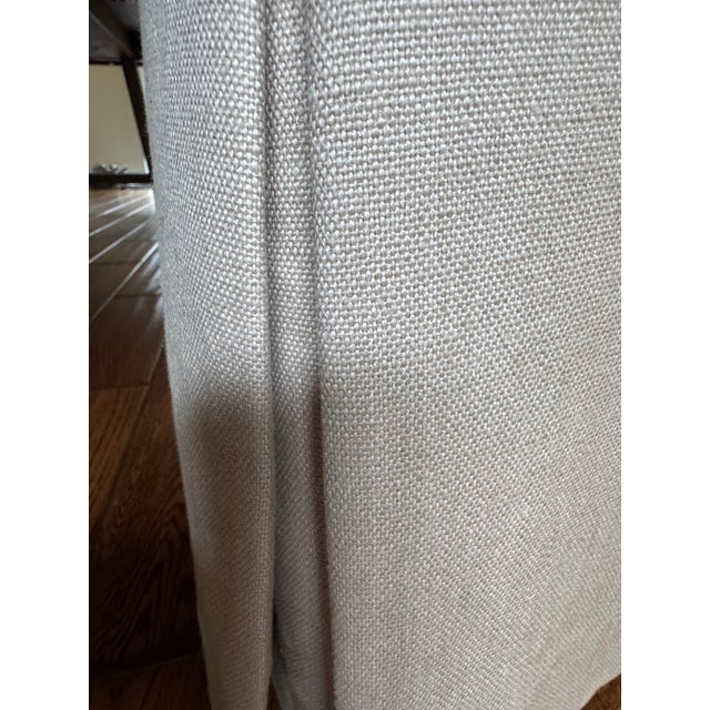 Tan 4 Dining Room Chairs With Casters-2 Sets of 4 Available= 8 Total Available For Sale - Image 8 of 11