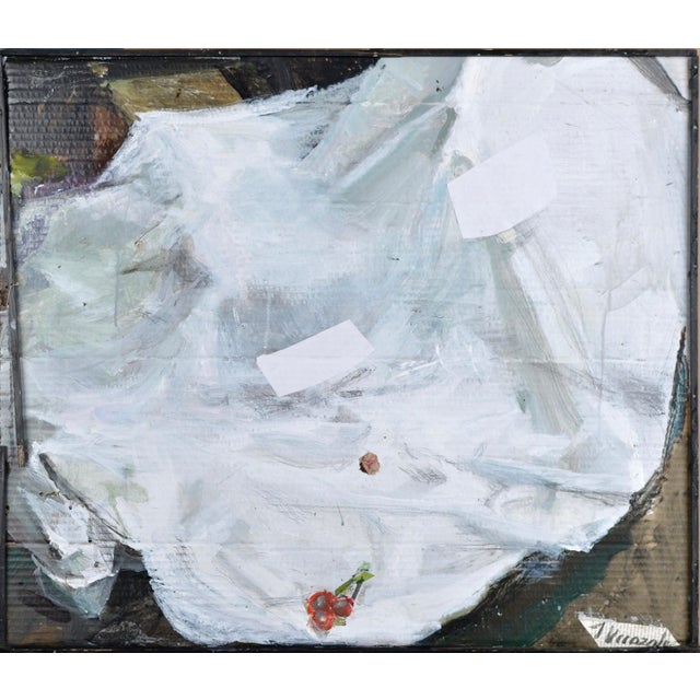 Plastic Imants Vecozols, Something Covered, 2025, Cardboard, Acrylic For Sale - Image 7 of 7