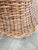 Late 20th Century Michael Taylor Style Wicker Rattan Armchair For Sale - Image 12 of 17