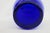 Blue Indiana Glass Illusions 1980s Large Vase Cobalt Blue Optic Swirl Pattern 4876b For Sale - Image 8 of 11