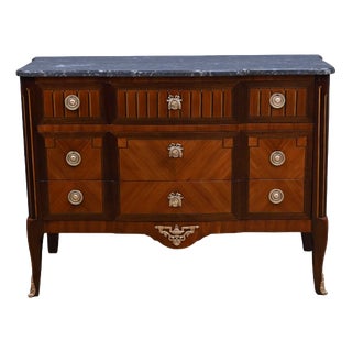 Antique Chest of Drawers in Mahogany, 1890s For Sale