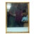 Antique Lemon Gold Frame Mirror 16” by 21” For Sale