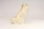 1940s Vintage Painted Chalkware Carnival Chalk Collie Dog Sculpture / Figurine For Sale - Image 5 of 18
