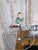 American Folk Art Painted Metal Horse & Sulky Weathervane For Sale - Image 12 of 13