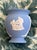 Vintage English Wedgwood Blue Jasperware Neoclassical Vase For Sale - Image 11 of 17