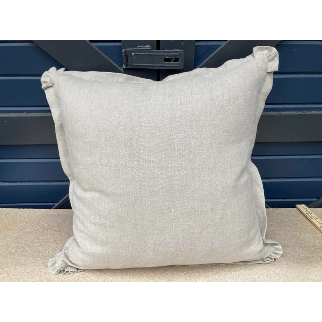 Traditional Contemporary Fortuny Pillow For Sale - Image 3 of 7