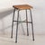 Vintage Industrial Style Metal Stool, France, 1950s For Sale - Image 10 of 10