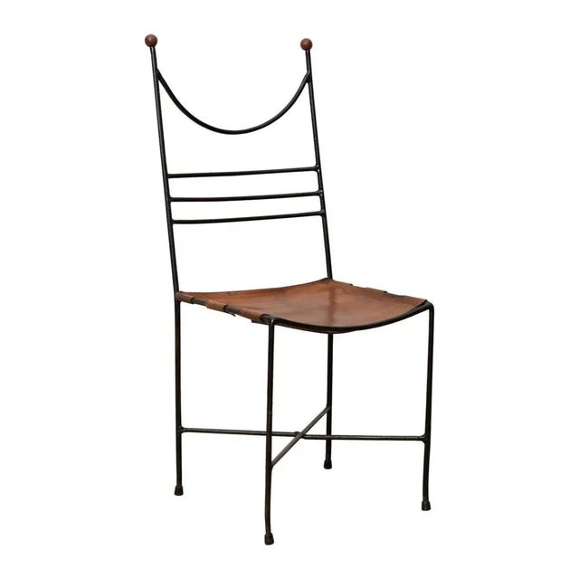 Mid-Century Modern Iron and Leather Chair by Pere Cosp, 1960 For Sale - Image 13 of 13