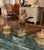 19th Century French Green Marble and Bronze Rooster Inkwell Signed Melotte For Sale - Image 4 of 13