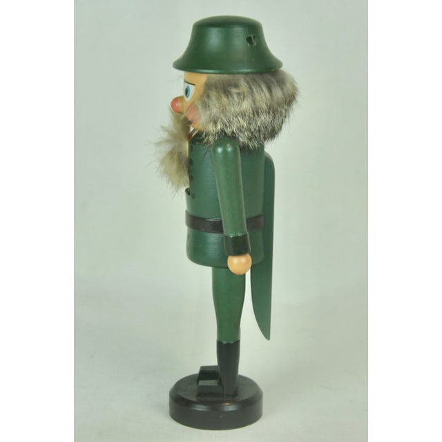 German Nutcracker in Green Costume, 1960s For Sale - Image 4 of 8