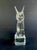 1960s Vintage Cat Murano Glass Sculpture | Arte Murano Icet | Art Glass For Sale - Image 5 of 7