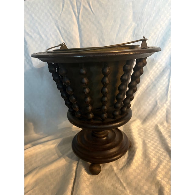 Mid 19th C Dutch Walnut Wine Bucket or Jardiniere For Sale In Lexington, KY - Image 6 of 13