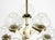 Large Brass and Glass Tulip Hanging Lamp by Hans Agne Jakobsson, 1960s For Sale - Image 14 of 18